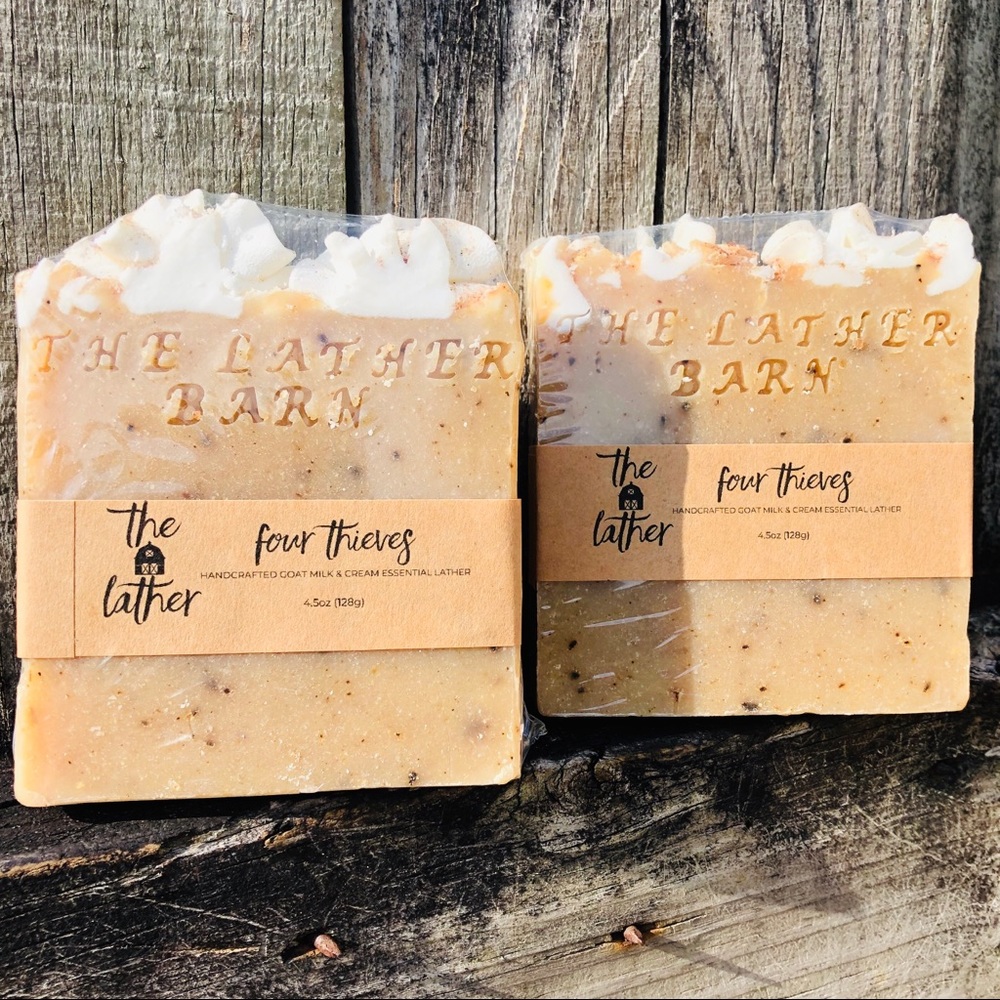FOUR THIEVES Cream & Goat Milk Essential Lather - Picture 2 of 5